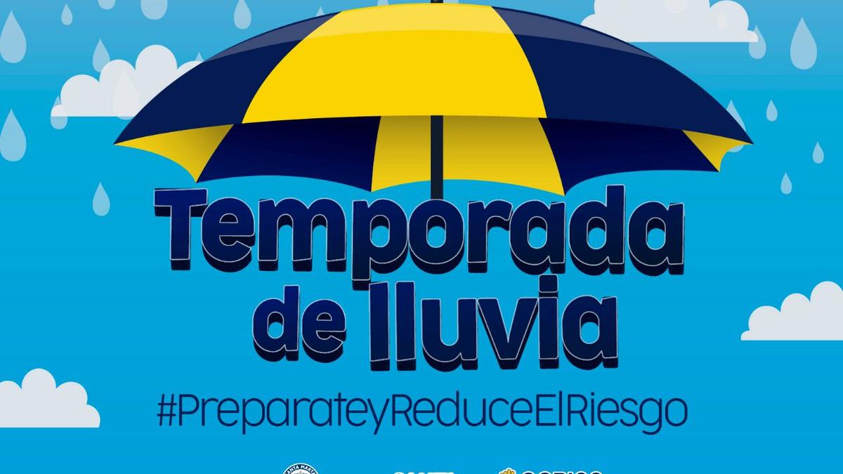 Primeras lluvias en Santa Marta por temporada de huracanes