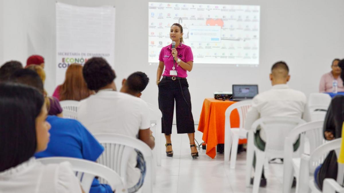 Distrito capacitó en emprendimiento a jóvenes del Srpa