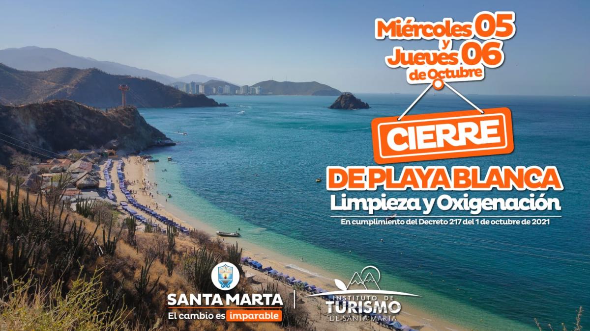 Distrito programa nuevo cierre temporal de playas y ríos para oxigenación