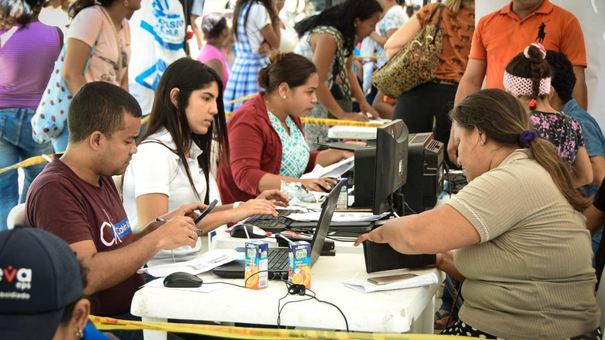 Más de mil personas de La Rosalía y Divino Niño accedieron a las 'Ferias de la Equidad y el Buen Vivir'