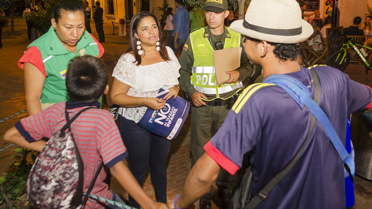 Distrito realiza jornada contra el trabajo infantil