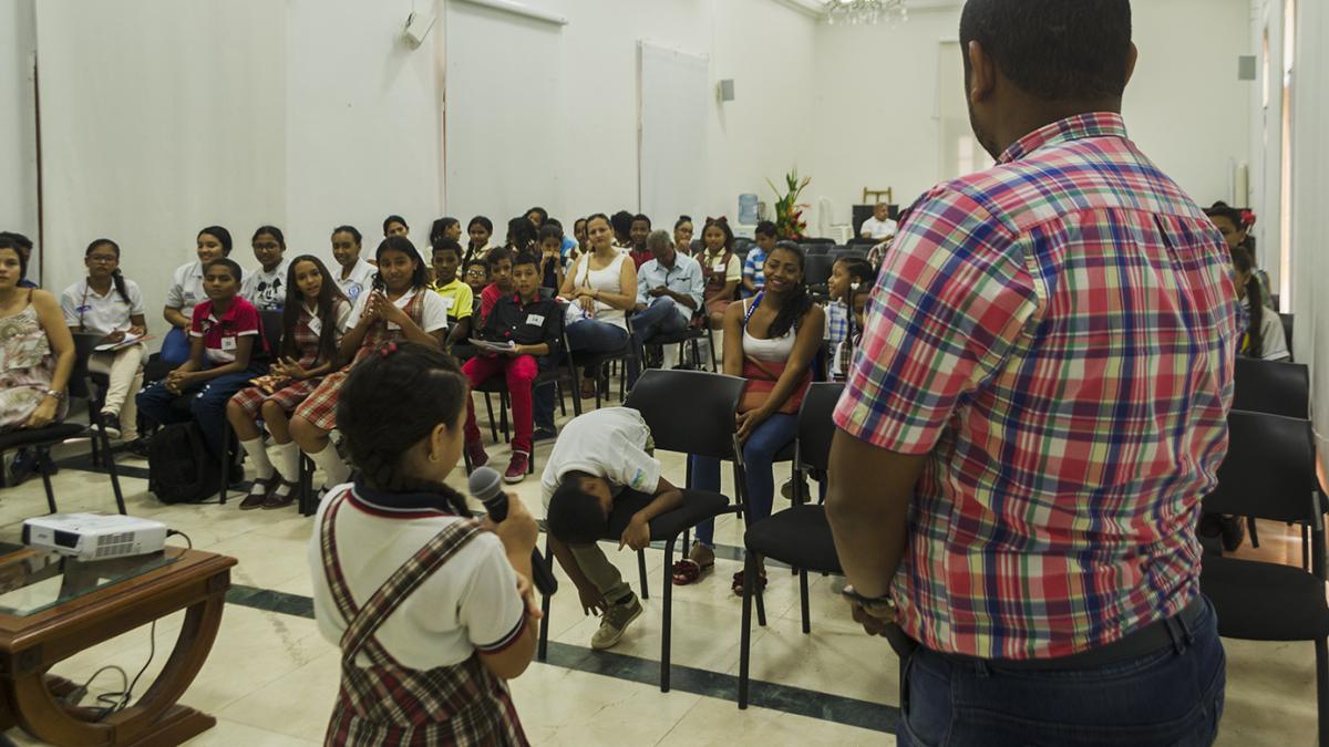 Los niños samarios presentaron sus planteamientos en el proceso de elección del gabinete infantil