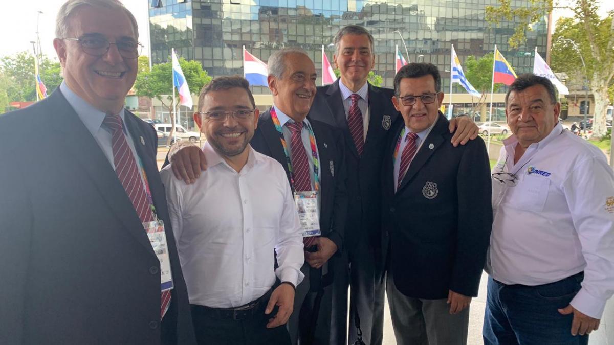 En Argentina, Alcalde de Santa Marta se reunió con Presidentes del Comité Olímpico de Odesur