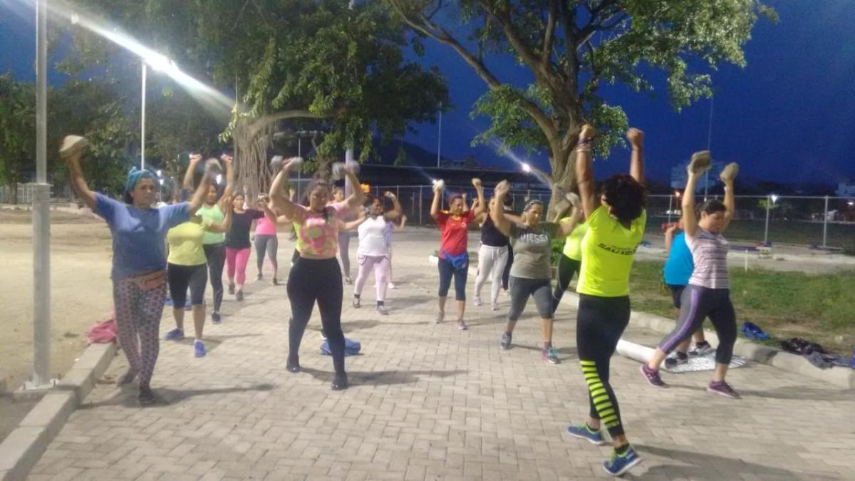 Los clubes de vida se “viralizaron”. El programa “Muévete Santa Marta” sigue fortaleciéndose