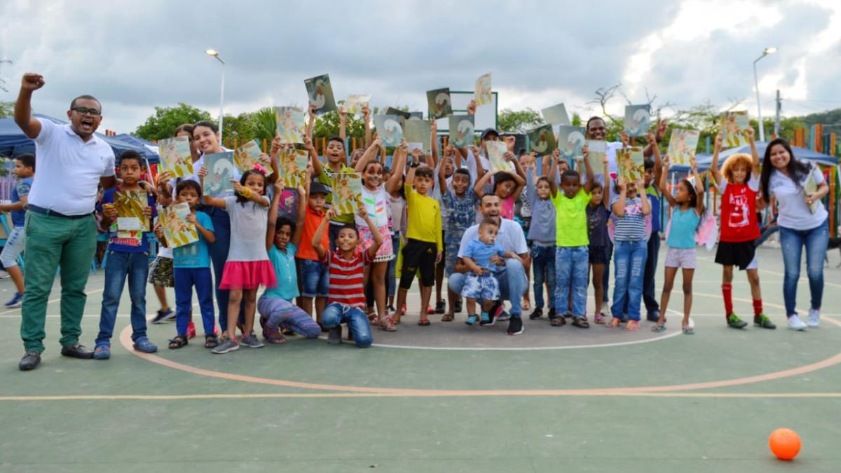 400 niños de Pescaíto dijeron presente en ‘Todos al Parque’