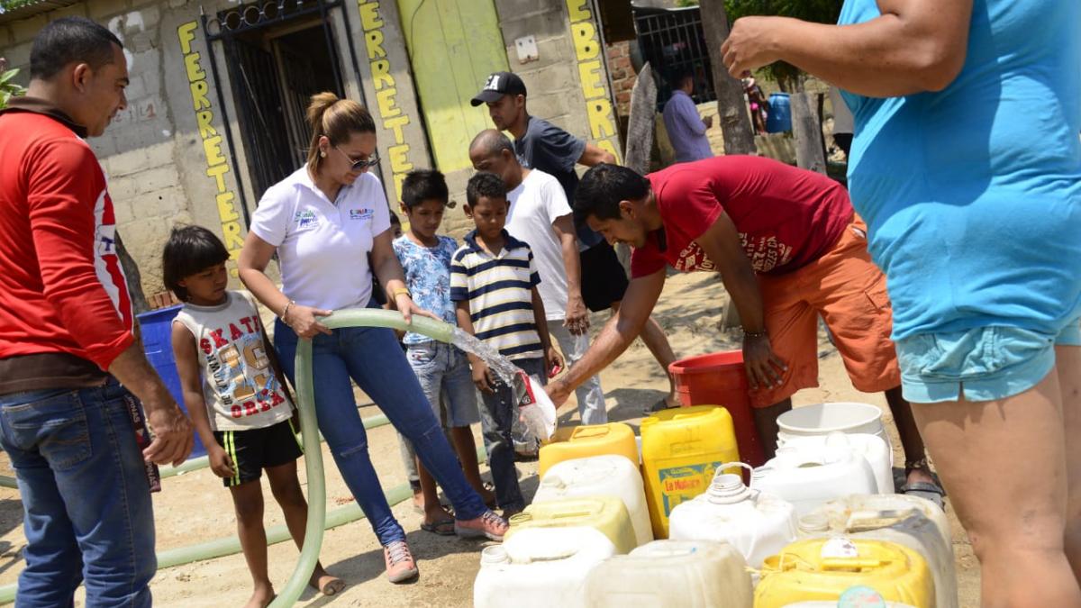Essmar ha beneficiado a más de 67 mil familias con el suministro de agua en carro-tanques