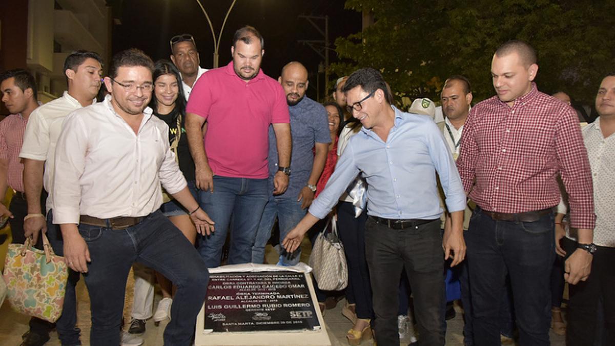 Contra viento y marea se ejecutó la obra de la calle 22