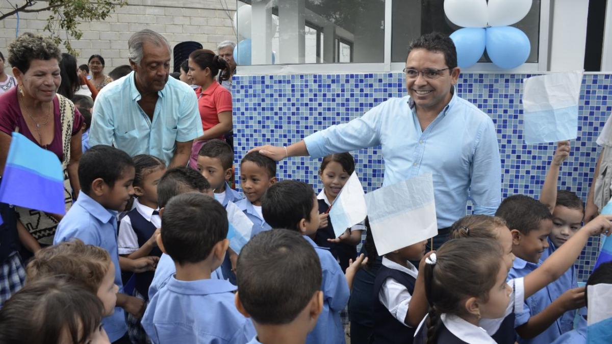 Alcalde entregó Jardín Infantil en la IED ‘San Pedro Alejandrino’
