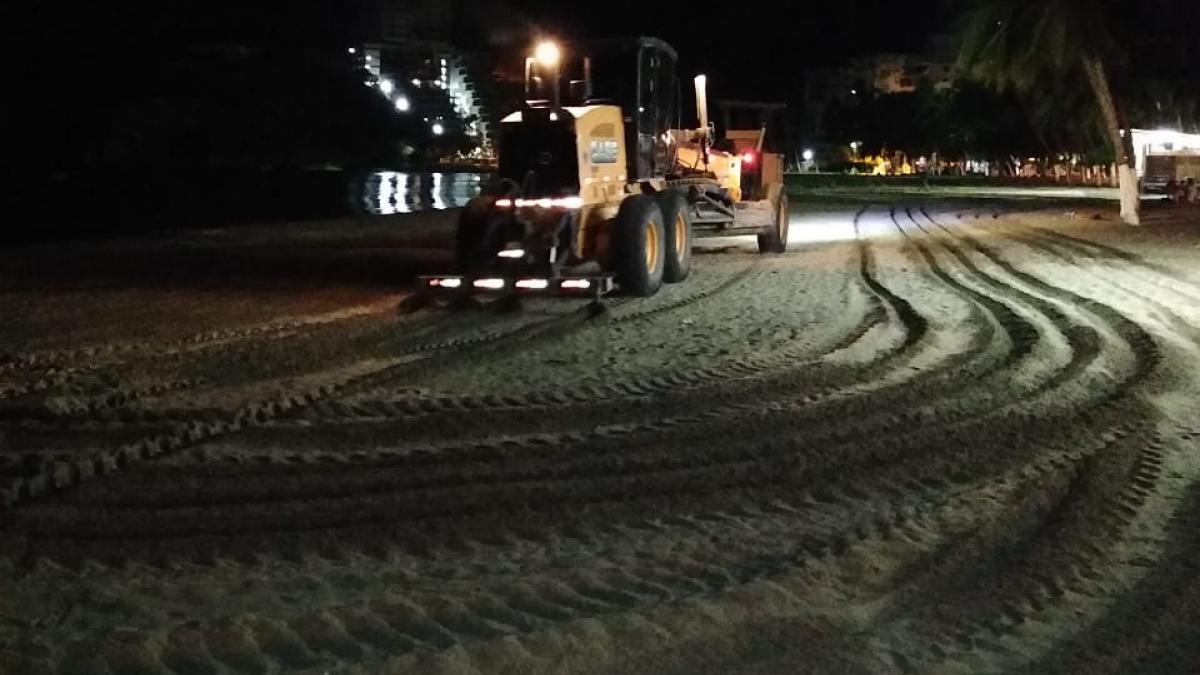Essmar realizó oxigenación de playas en El Rodadero, Bello Horizonte y ‘Los Cocos’