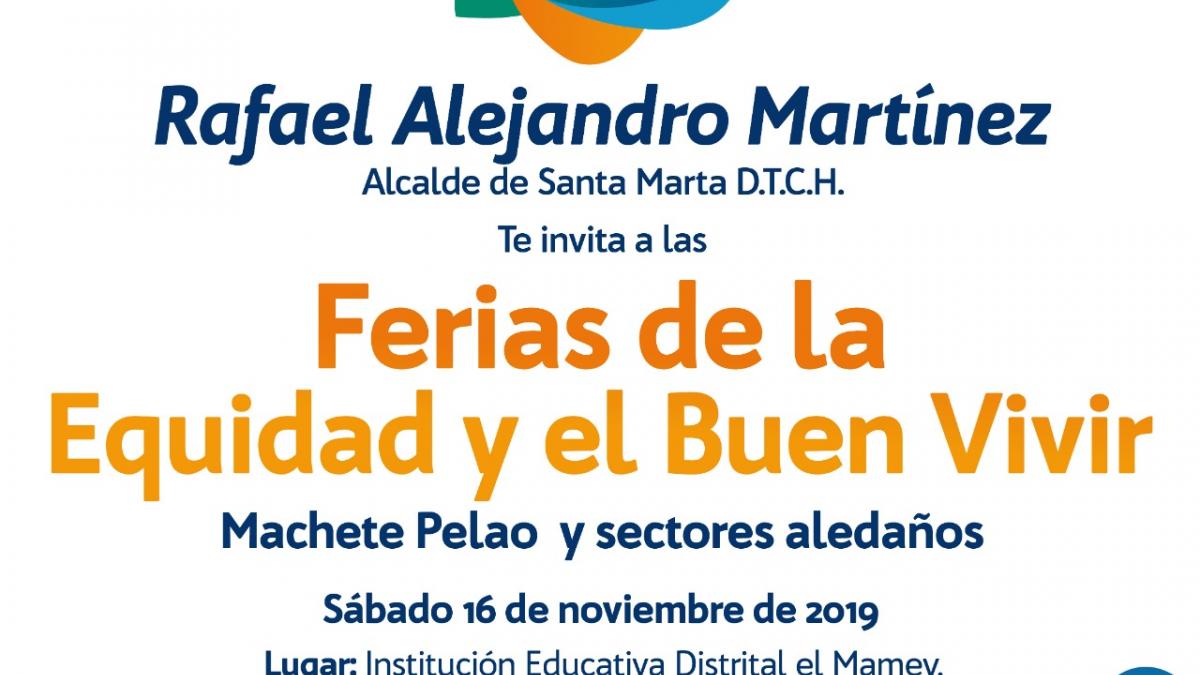 ‘Machete Pelao’ recibirá ‘Feria de la Equidad y el Buen Vivir’ de la Alcaldía del Cambio