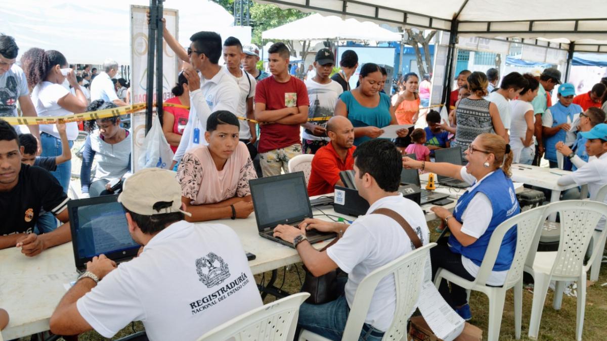 ‘¡Ya no soy N.N., ya existo!’: Beneficiario de las Ferias de la Equidad