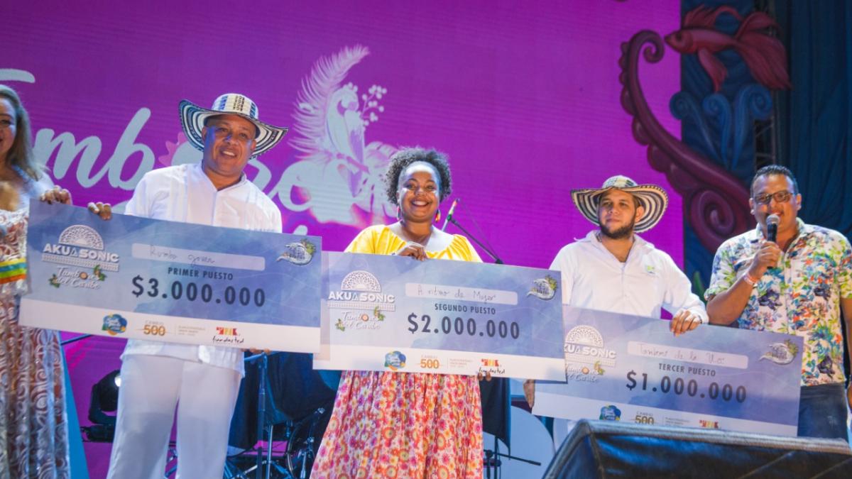 El folclor y la tradición fueron premiados en el Festival de Tambores del Caribe