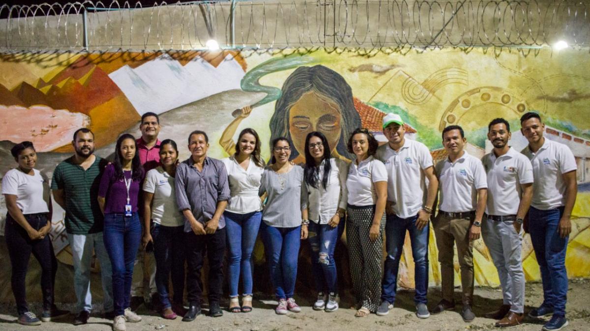 Mincultura y Secretaria de Cultura del Distrito entregan Mural del Bicentenario de Santa Marta