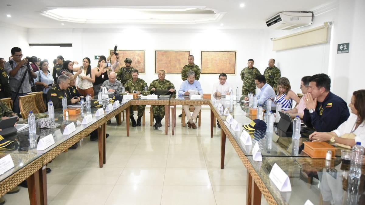 Alcalde Martínez solicitó a Mindefensa reforzar la seguridad en la Troncal del Caribe