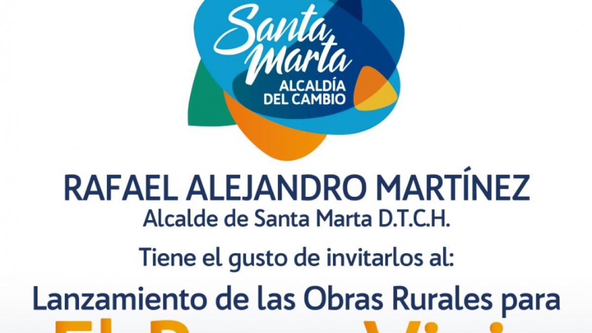 Lanzamiento de las Obras Rurales para El Buen Vivir