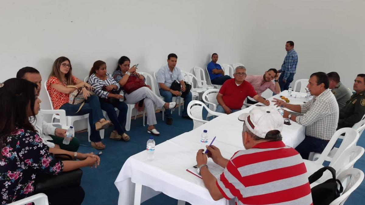 Alcaldía del Cambio realiza visita de inspección al sitio de escrutinio para la jornada electoral