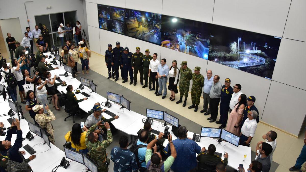 Más seguridad para los samarios, alcalde Martínez inaugura Sala Integrada de Emergencias y Seguridad (SIES)