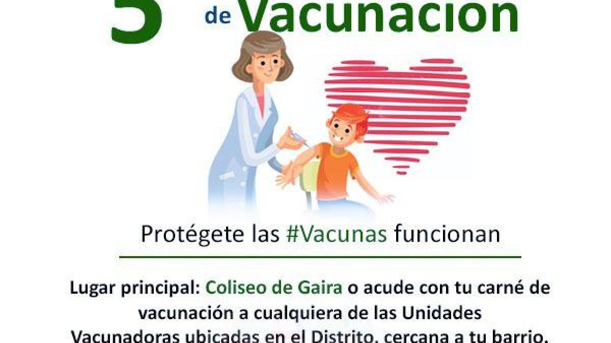 Distrito lanza V Jornada de Vacunación Distrital en Gaira