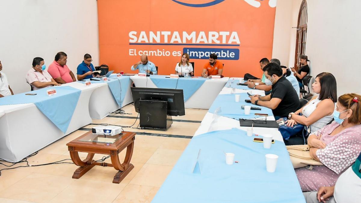 Alcaldesa realizó mesa de trabajo con representantes del TPC