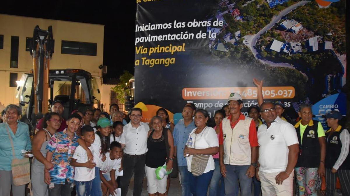 "Gracias Rafa porque has cumplido con la transformación de Taganga": comunidad