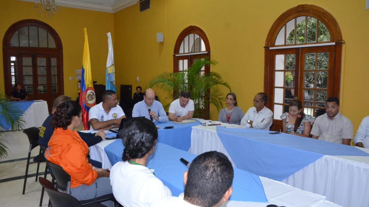 Alcaldía y UNGRD presentan avance del Plan de Acción por el desabastecimiento del Agua en Santa Marta.