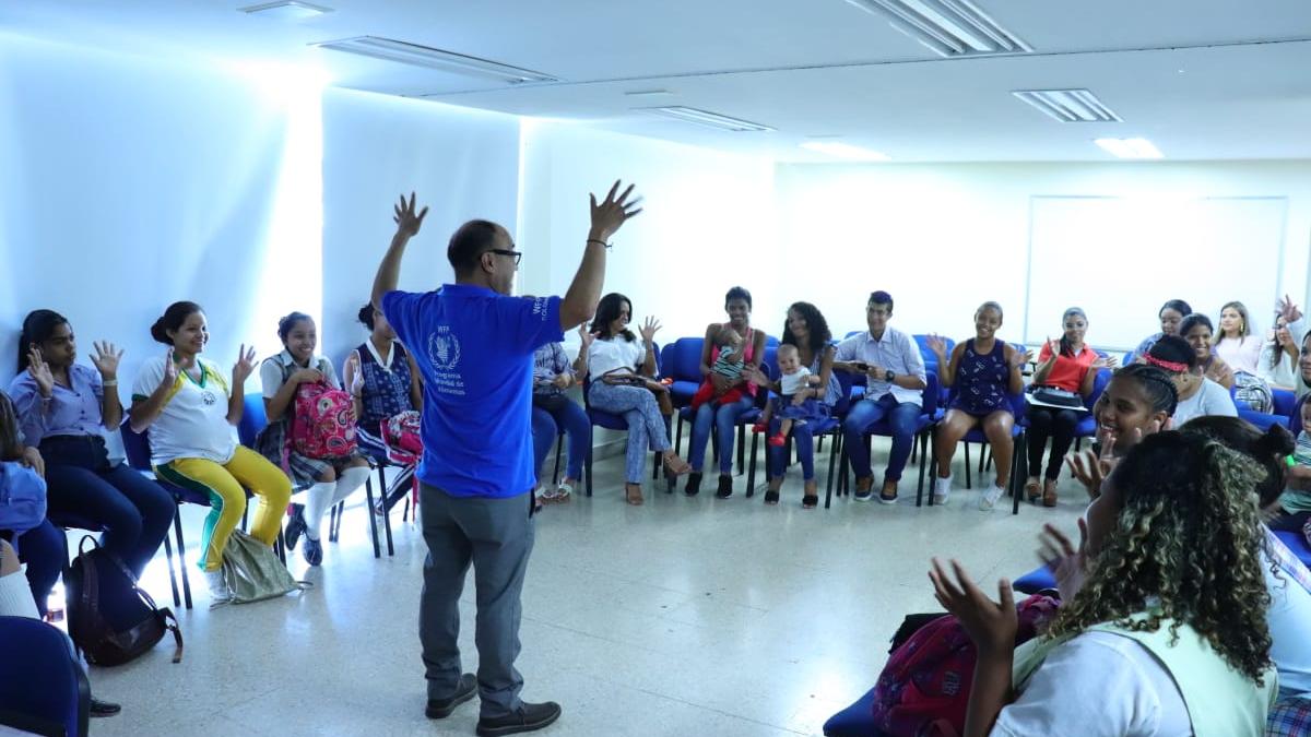 Programa Mundial de Alimentos  exalta P.A.E. de la alcaldía del cambio en Santa Marta