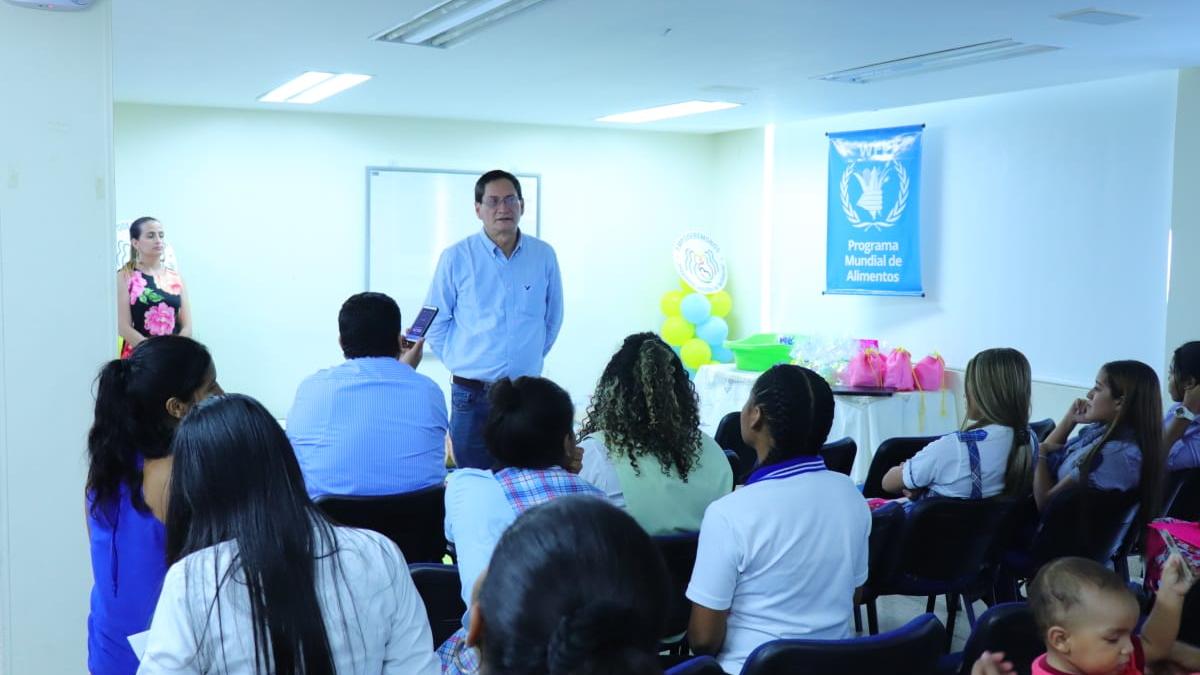 P.A.E. Santa Marta realizó con éxito taller de lactancia materna, nutrición y género