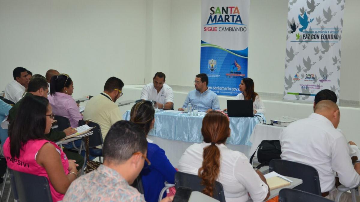 Alcalde Rafael Martínez presidió Segundo Comité de Justicia Transicional en el Distrito