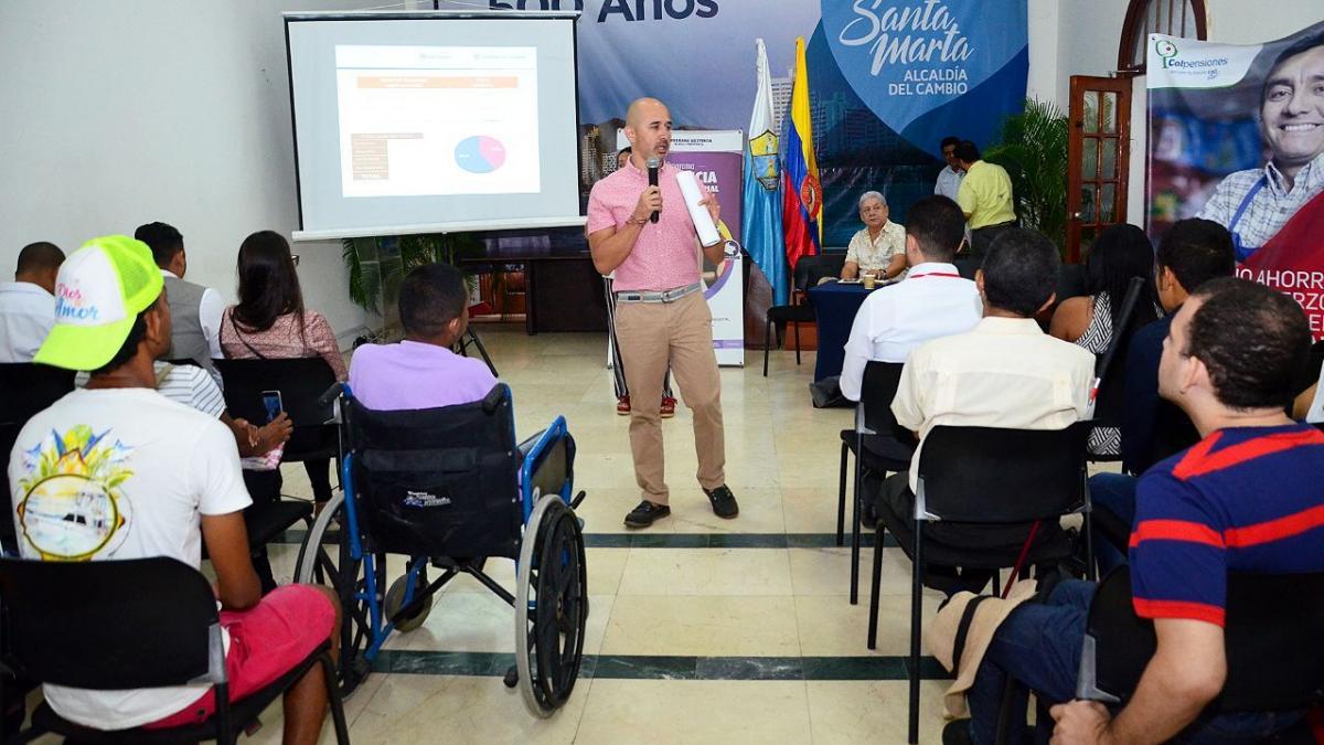 Alcaldía promueve la inclusión laboral de personas con discapacidad.