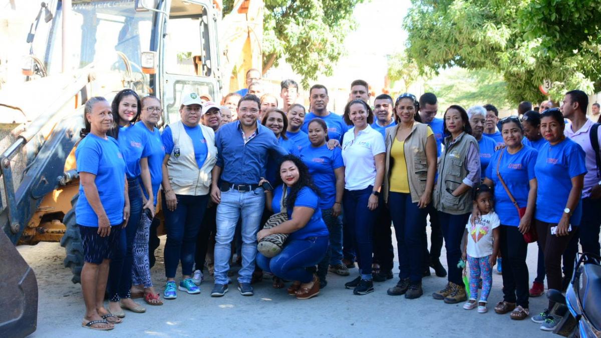 Alcalde Martínez inició obra de acueducto y alcantarillado para beneficiar a mil personas en San Pablo