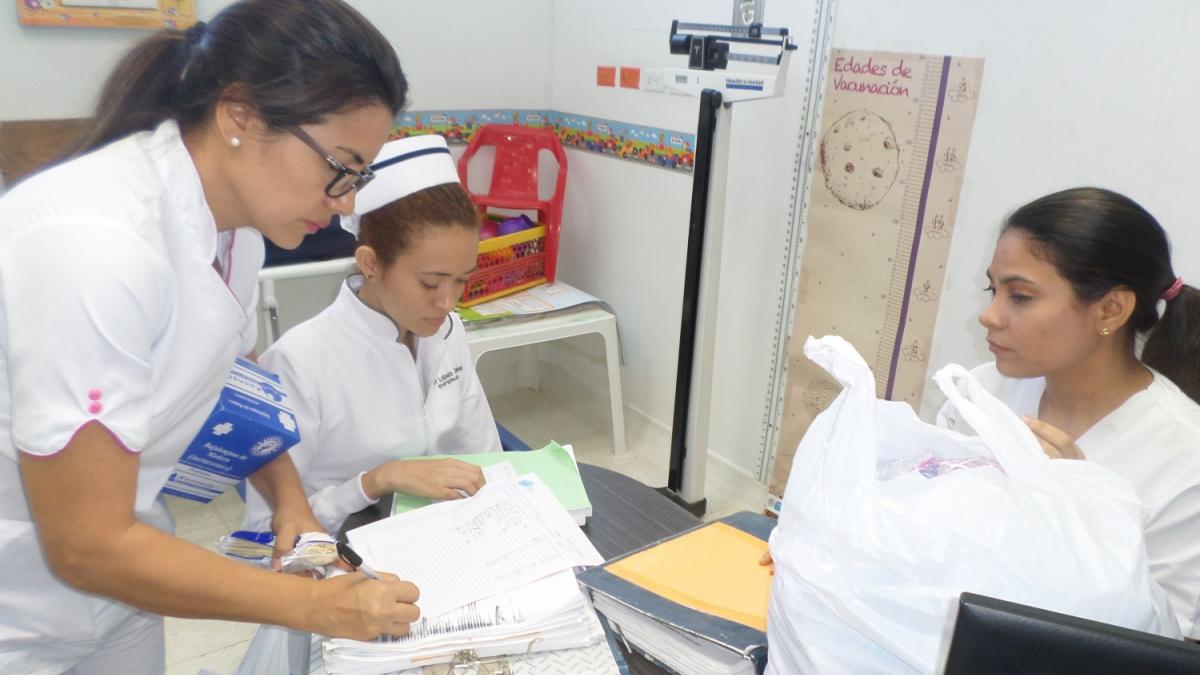 La ESE distrital hizo entrega de insumos a centro de salud de Bastidas