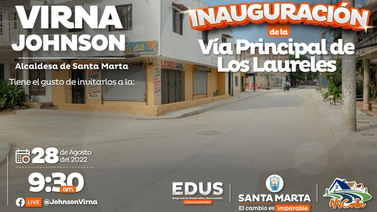 Alcaldesa Virna Johnson entregará la obra de Mi Calle en Los Laureles