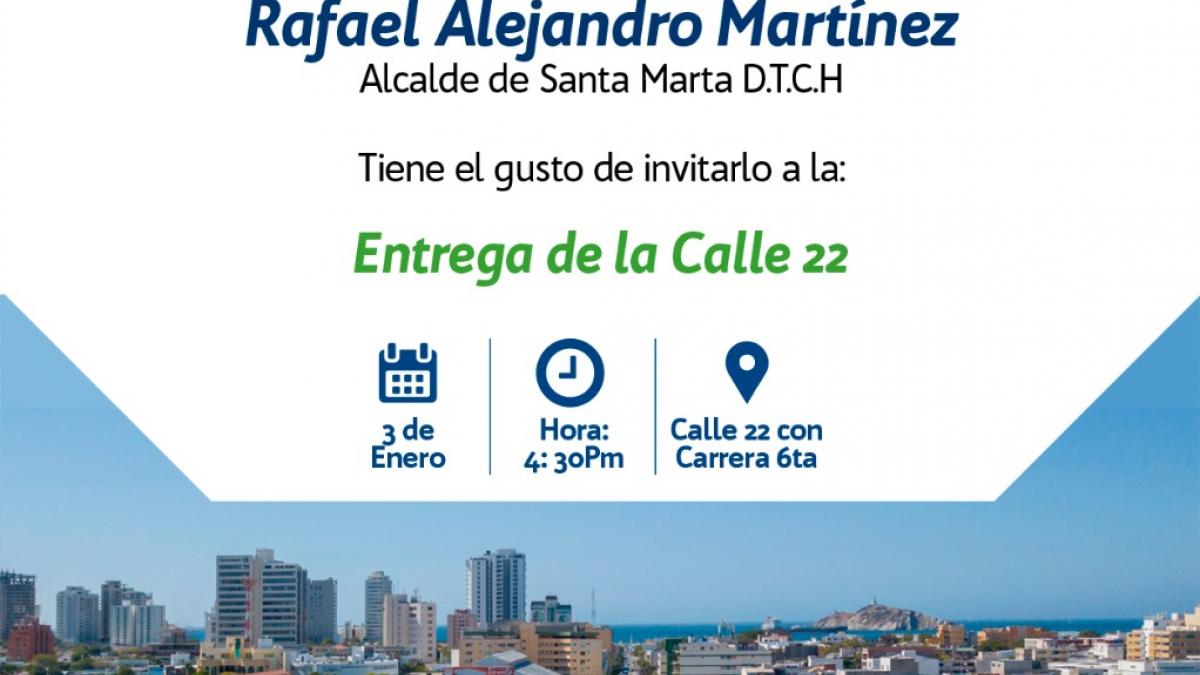 Lista la calle 22