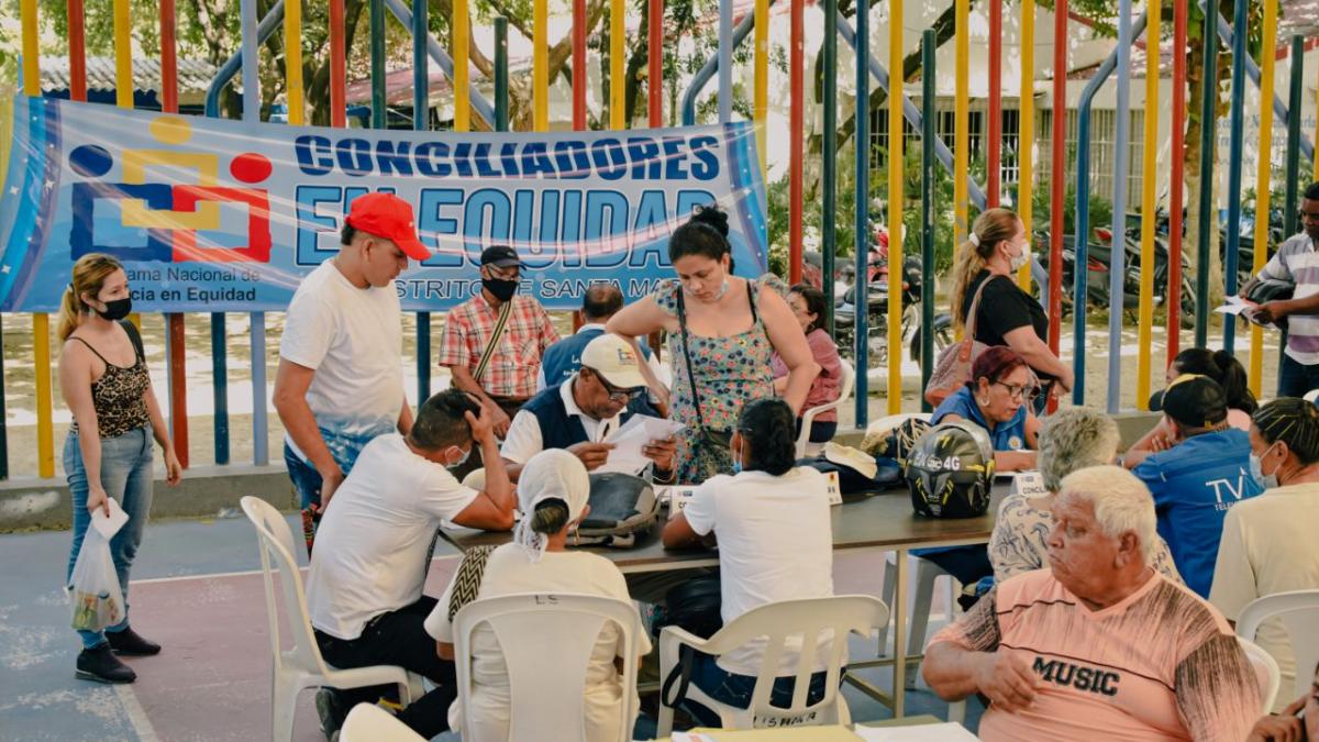 ¡La solución es dialogando! Gran jornada de Conciliatón Nacional en Santa Marta