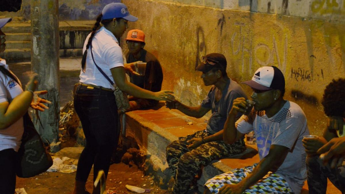 Alcaldía continúa jornadas de sensibilización con habitantes de calle