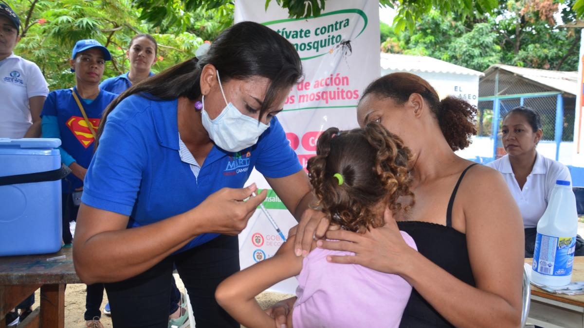 En Santa Marta, 1757 dosis se aplicaron en la IV Jornada Nacional de Vacunación