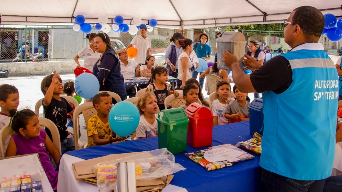 Comunidad del Libertador recibió jornada de Entornos Saludables e Integral de Salud