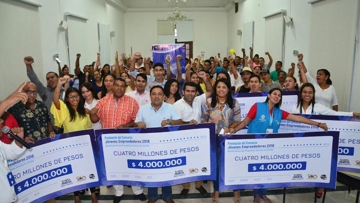 Distrito entregó $24 millones a ‘Jóvenes Emprendedores’