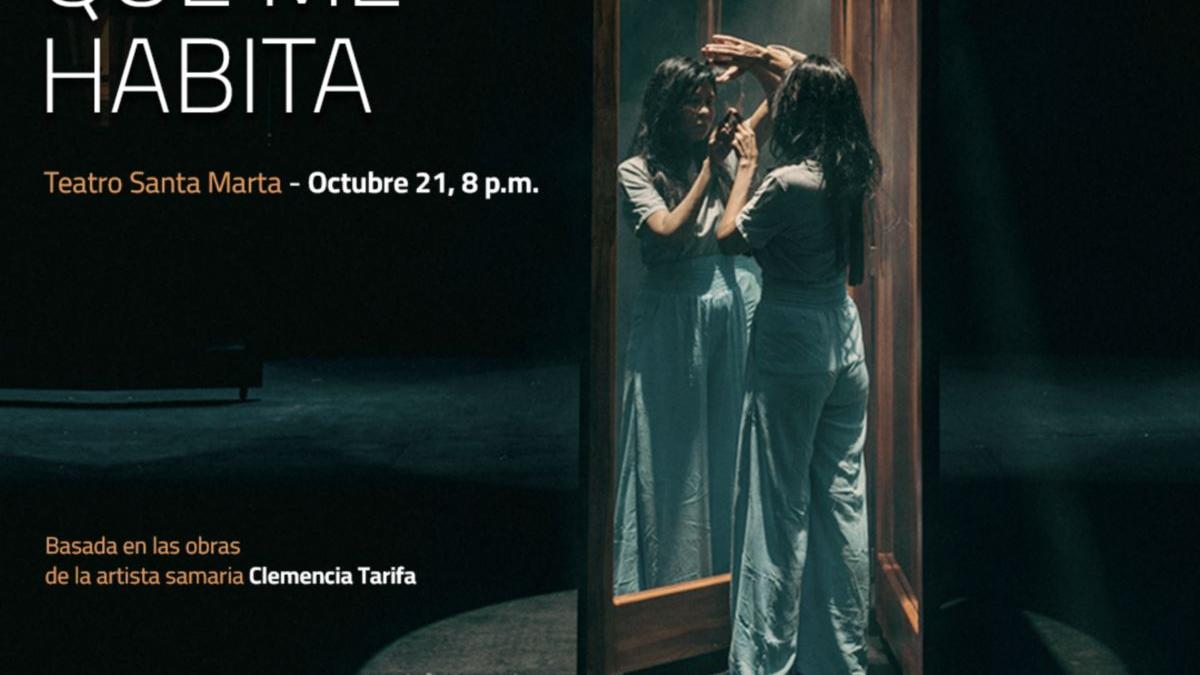 ‘La mujer que me habita’ primera co producción del Teatro Santa Marta con la Fundación Artística Bonke Caribe