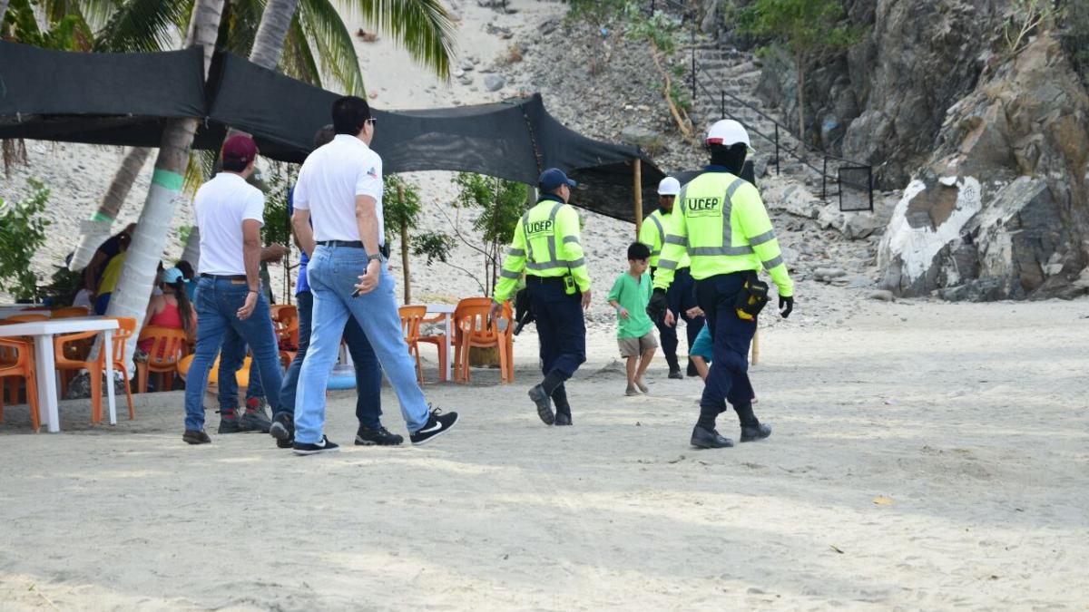 Distrito recupera un kilómetro de playa en El Rodadero para el disfrute de samarios y turistas