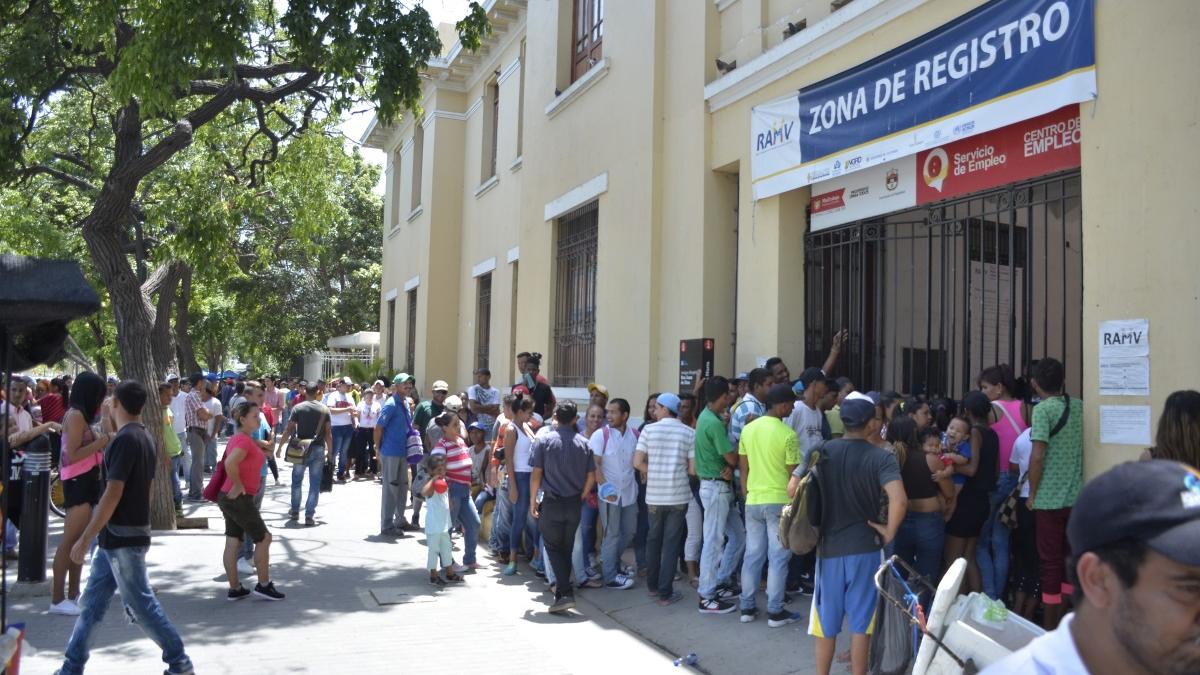 Distrito cierra censo sin inconvenientes y con cientos de venezolanos satisfechos