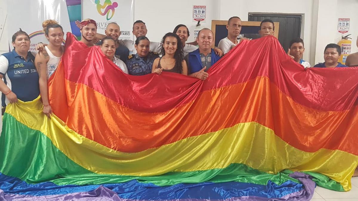 Distrito realizó jornada de sensibilización, e inclusión con la comunidad Lgbti perteneciente al Epmsc