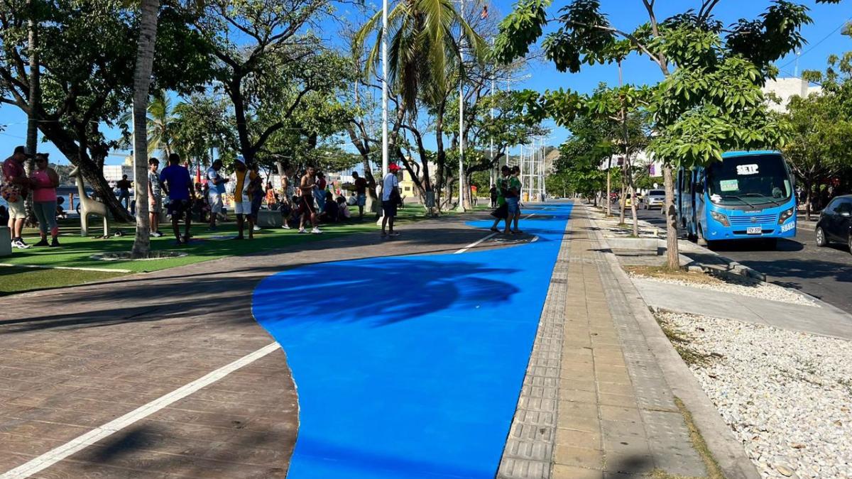 El Camellón de la Bahía se prepara para recibir a visitantes en la temporada de Fin de Año