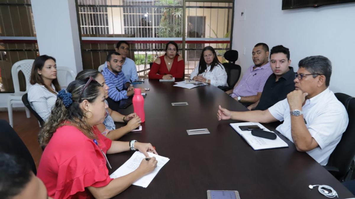Alcaldía del Cambio realiza Mesa de trabajo para la concertación del plan de ‘Movilidad Sin Barreras’ del Distrito