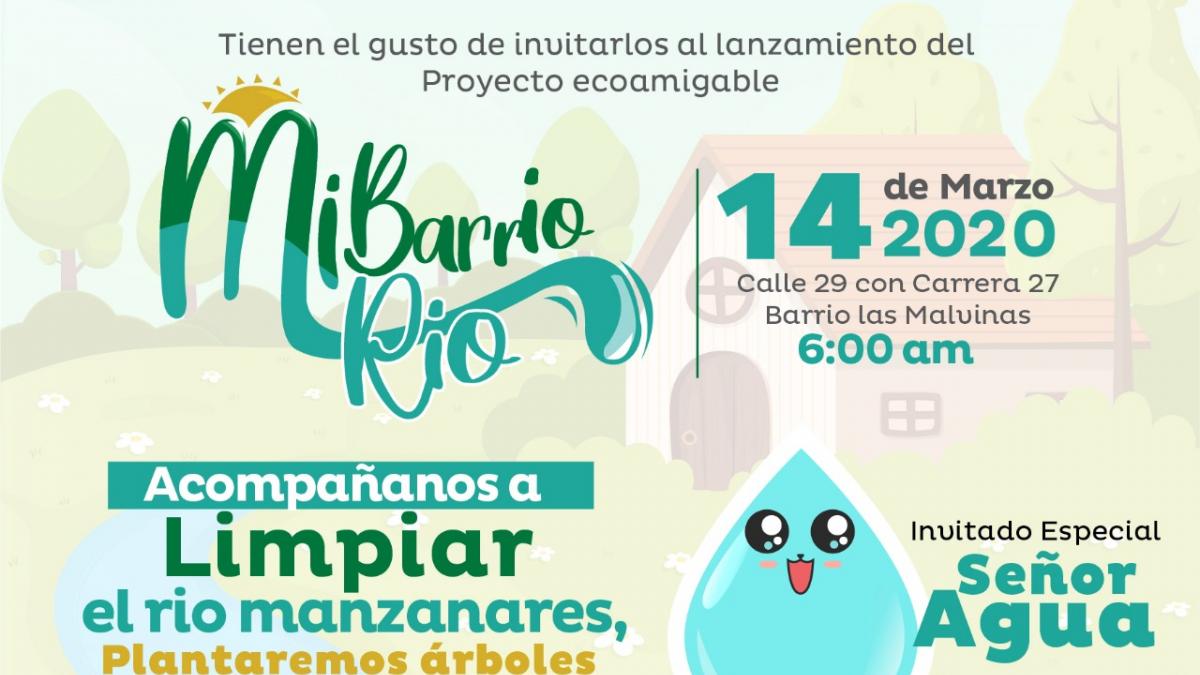 Dadsa lanza este sábado ‘Mí Barrio, Mí Río’, el megaproyecto para recuperar principales ríos de Santa Marta