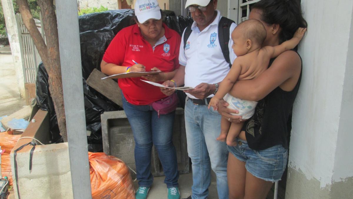 En 47 barrios, se adelanta 2do monitoreo rápido de cobertura en vacunación