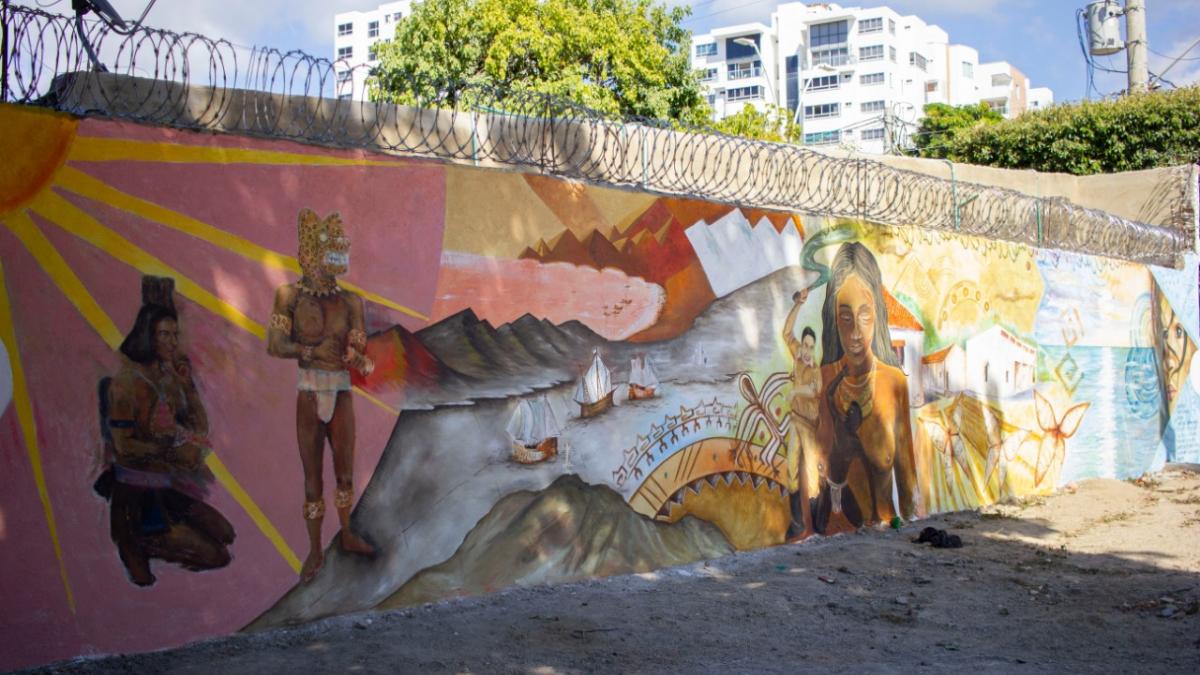 Formadores de la EFAC hicieron parte de los  ´Murales de Bicentenario´