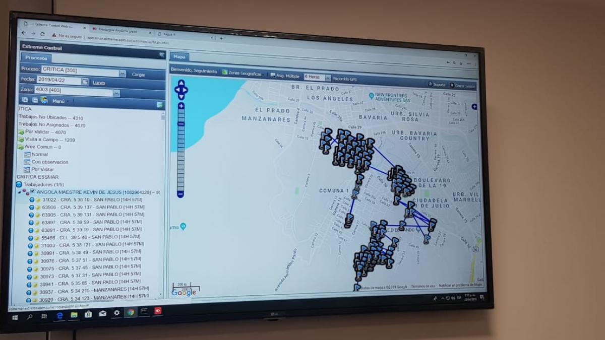 Essmar implementa tecnología de punta para proceso de lectura de medidores de agua