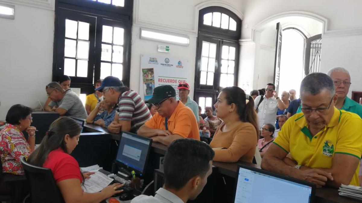 Alcaldía de Santa Marta aumentó recaudo predial en el mes de enero
