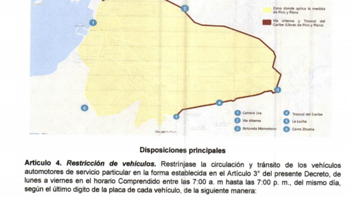 Este 5 de marzo, empezará a regir nuevo ‘Pico y Placa’ para particulares y taxis